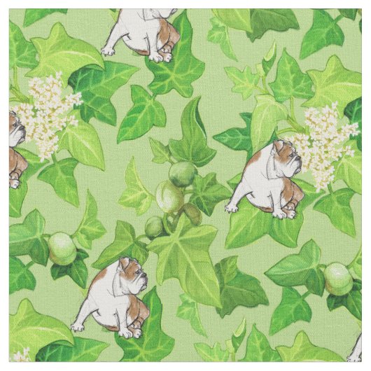 Kukui Nut Bulldog Stof (Close Up)