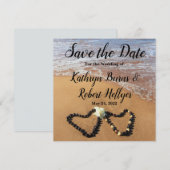 Kukui Nut Lei Beach Save the Date (Voorkant / Achterkant)