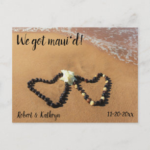 Kukui Nut Lei Beach We hebben Maui'd Briefkaart