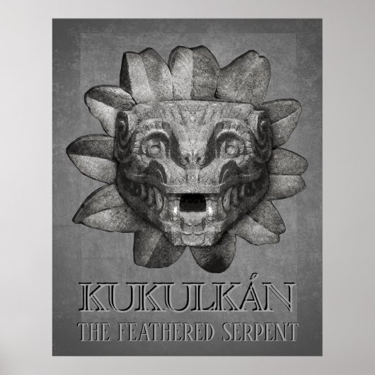 Kukulcán, de Feathered Serpent Poster (Voorkant)