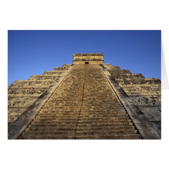 Kukulcan-tempel of Castillo-kasteel) in 2 (Voorkant Horizontaal)