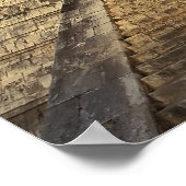 Kukulcan-tempel of Castillo-kasteel) in 2 Poster (Hoek)