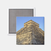 Kukulcan-tempel of Castillo-kasteel) in Magneet (Voorkant / Achterkant)