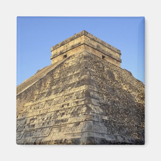 Kukulcan-tempel of Castillo-kasteel) in Magneet (Voorkant)