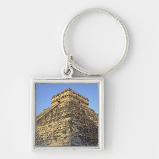 Kukulcan-tempel of Castillo-kasteel) in Sleutelhanger (Voorkant)
