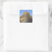 Kukulcan-tempel of Kasteel Castillo) in Vierkante Sticker (Tas)