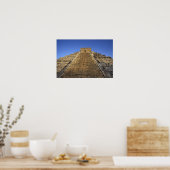 Kukulcan Temple of Castillo Castle) in 2 Poster (Keuken)