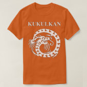 Kukulkan Ancient Mayan Serpent God T-shirt (Design voorkant)