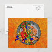 Kukulkan Briefkaart (Voorkant / Achterkant)