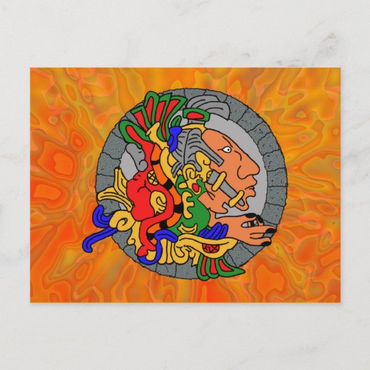 Kukulkan Briefkaart (Voorkant)