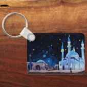 Kul Sharif Mosque, Kazan, Tatarstan op een sleutel Sleutelhanger (Achterkant)