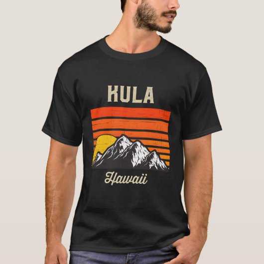 Kula Hawaii Hawaiian Island T-shirt (Voorkant)