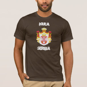 Kula, Servië met wapenschild T-shirt