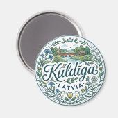 Kuldīga Platteland Letland Magneet (Voorkant / Achterkant)