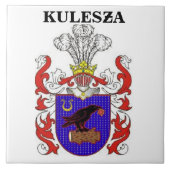 KULESZA FAMILY CREST TEGELTJE (Voorkant)