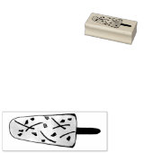 Kulfi Qulfi Indian Food Ice Cream Frozen Dessert Rubberstempel (Gestempeld)