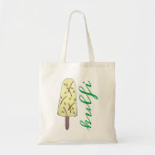 Kulfi Qulfi Indian Food Ice Cream Frozen Dessert Tote Bag (Voorkant)