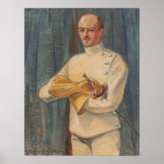 Kulhanek Zelfportret (1937) Poster (Voorkant)
