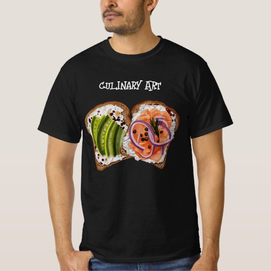 Kulinaire Kunst T-shirt (Voorkant)