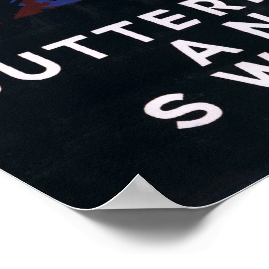  Kuling China Golfer and Landscape Travel Poster (Hoek)