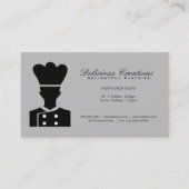 Kulinier Chef | Restaurant Eigenaar | Banketbakker Visitekaartje (Voorkant)
