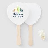 Kulshan Chorus fan Handwaaier (Voorkant en achterkant)