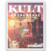 KULT PHÄNOMENAL MONUMENTAL STICKER (Voorkant)