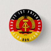 Kulturabeit ist Friedensarbeit Ronde Button 3,2 Cm (Voorkant)