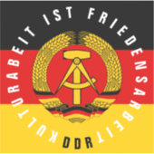 Kulturabeit ist Friedensarbeit Sticker (Voorkant)