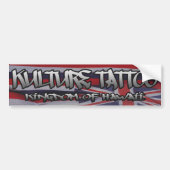 Kulture Tatto Bumpersticker (Voorkant)