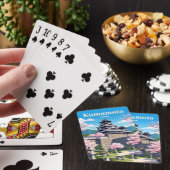 Kumamoto Kasteel Japan Pokerkaarten (Insitu)