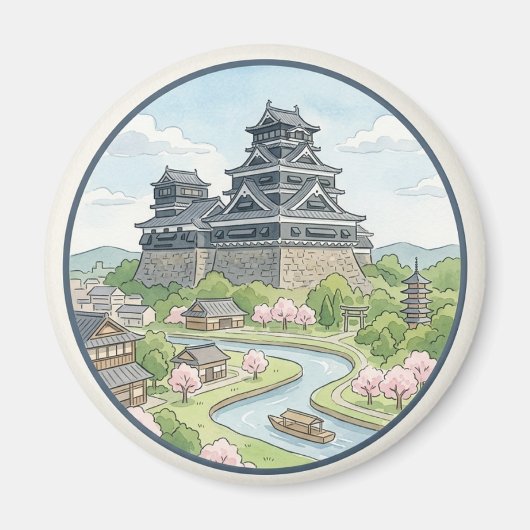 Kumamoto magneet (Voorkant)