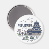 Kumamoto Magneet (Voorkant / Achterkant)