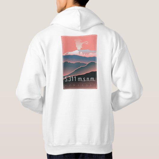 Kumanday Mountain, Colombia Hoodie (Achterkant)