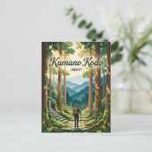 Kumano Kodo Japan Briefkaart (Staand voorkant)