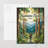 Kumano Kodo Japan Briefkaart (Voorkant / Achterkant)