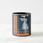 Kumano Kodo � Japan Tweekleurige Koffiemok (Center)