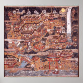 Kumano Nachi Mandala Poster (Voorkant)