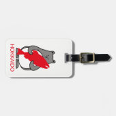 kumapen hokkaido bagagelabel (Voorkant horizontaal)