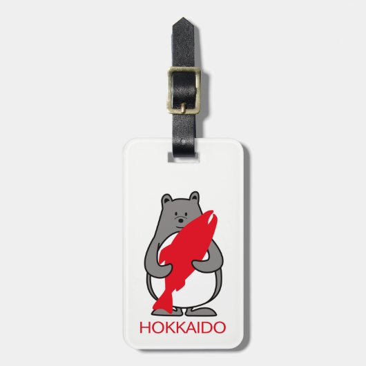 kumapen hokkaido bagagelabel (Voorkant verticaal)