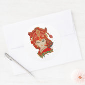 Kumari Ronde Sticker (Envelop)