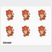 Kumari Ronde Sticker (Vel)