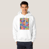 Kumasi Ghana City Map Hoodie (Voorkant volledig)