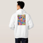 Kumasi Ghana City Map Hoodie (Achterkant volledig)