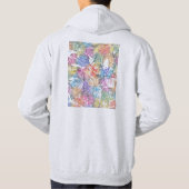 Kumasi Ghana City Map Hoodie (Achterkant)