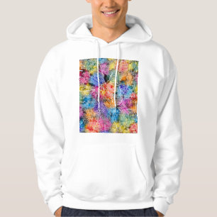 Kumasi Ghana Stadkaart Hoodie