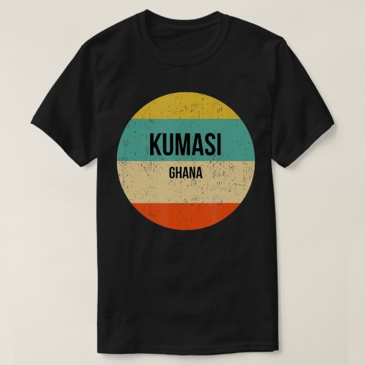 Kumasi Ghana T-shirt (Design voorkant)