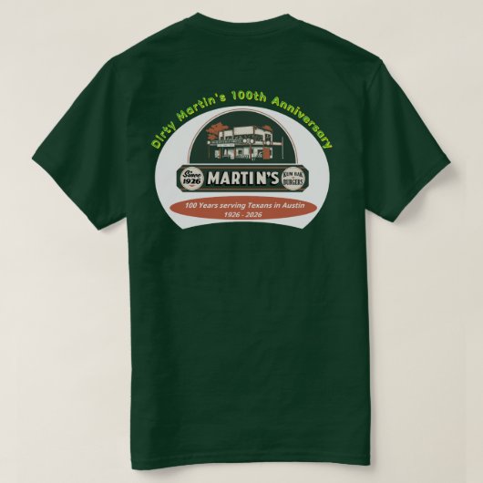 KumBack Burger T-shirt (Design achterkant)