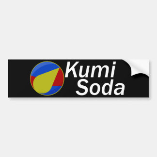 Kumi Soda Full Logo Bumpersticker