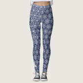 KUMIKO | Japans traditioneel KIMONO patroon Leggings (Voorkant)